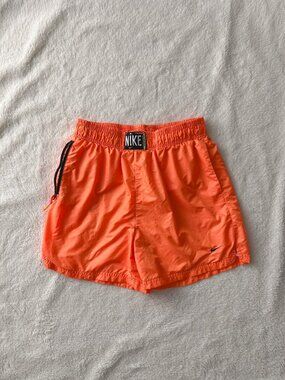 Nike Orange Dri-FIT Shorts Women’s Small Athletic Running Gym Shorts